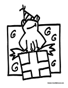 Frog Birthday Present