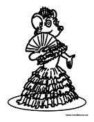 Girl Mouse Dressed Up