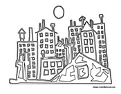 City with the Sun