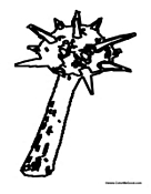 Medieval Spike Ball Weapon