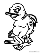 Duck Water Monster