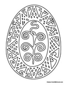 Decorated Easter Egg