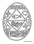 Easter Egg with Fish