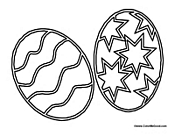 Two Different Easter Eggs