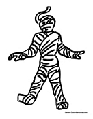 Mummy Halloween Costume