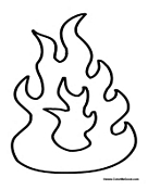 Fire Hot Flames