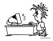 Kid Fried By The Computer