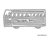 Basic School Bus with Kids