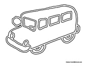 Basic Kids School Bus